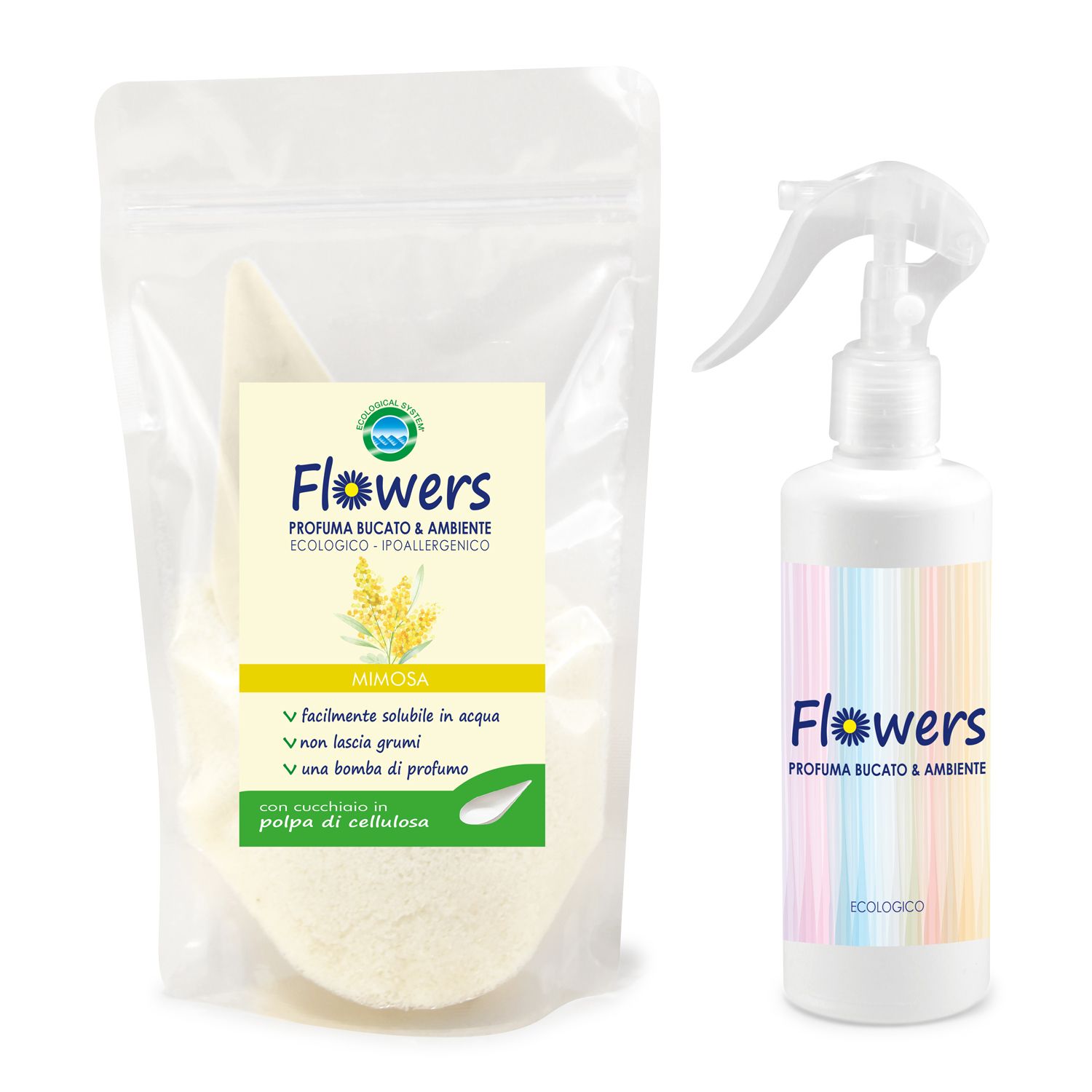 Profuma Bucato E Ambiente In Polvere Ecologico Flowers