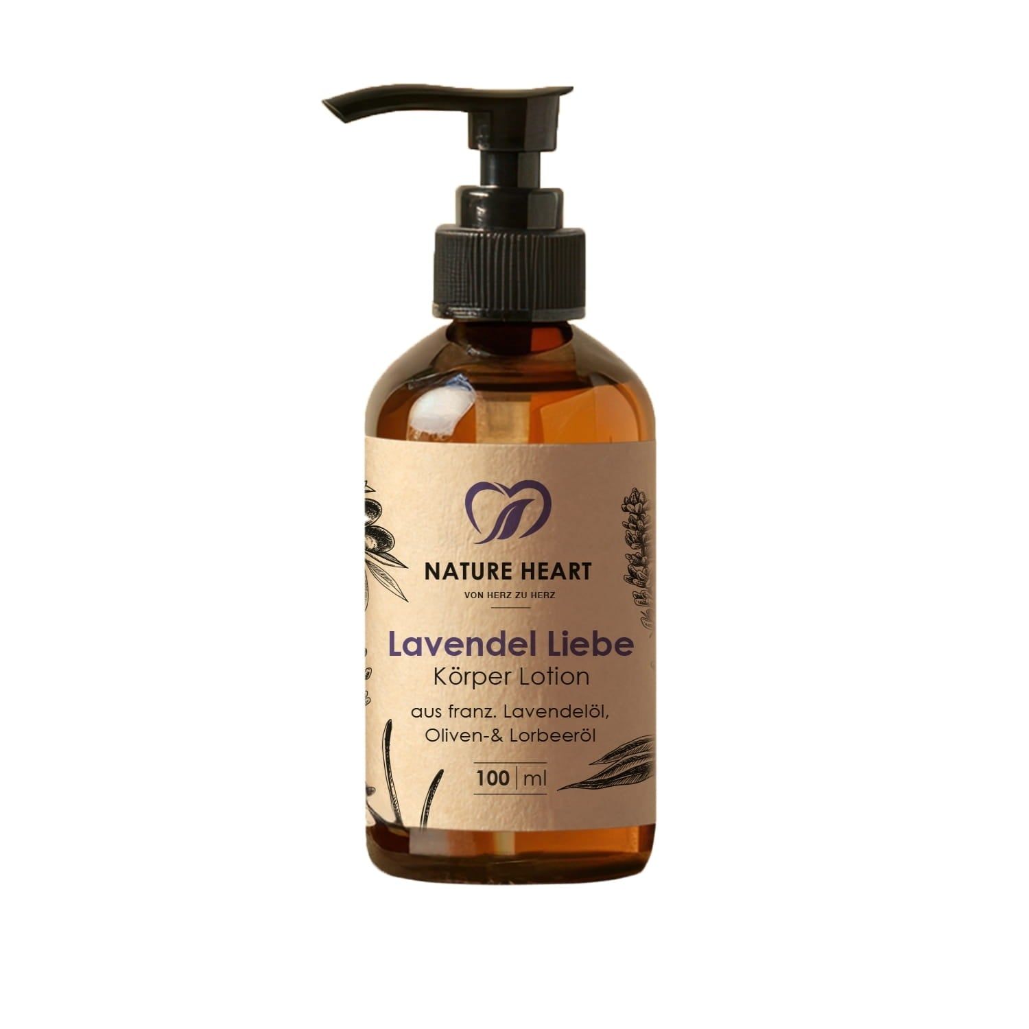 Lavendel Liebe Körperlotion
