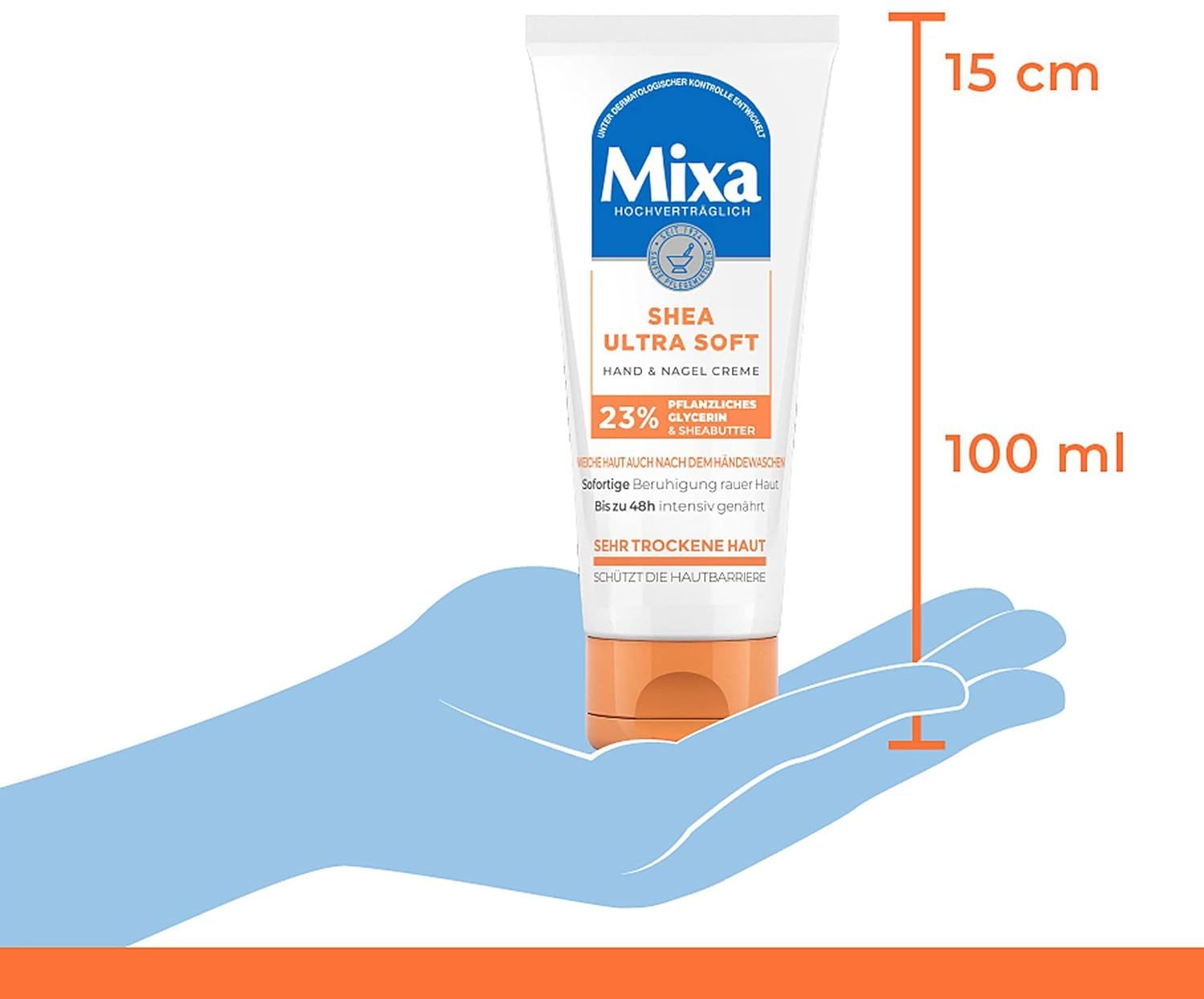 Mixa Shea Ultra Soft Hand & Nagelcreme