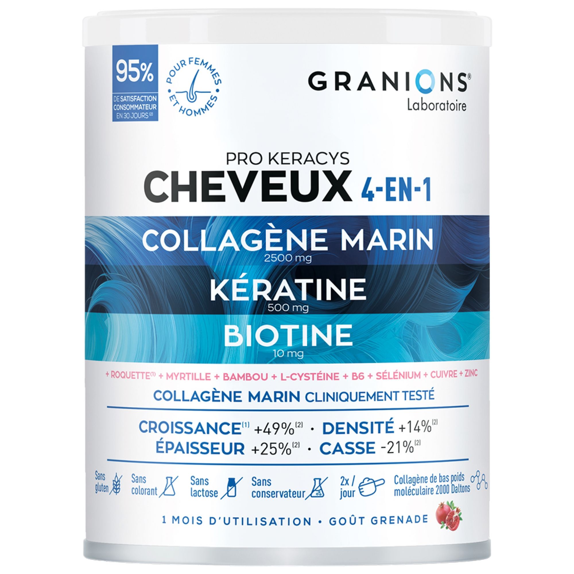 Granions Pro Keracys Haar 4in1 300 g 11,5x10,1x10,1 cm