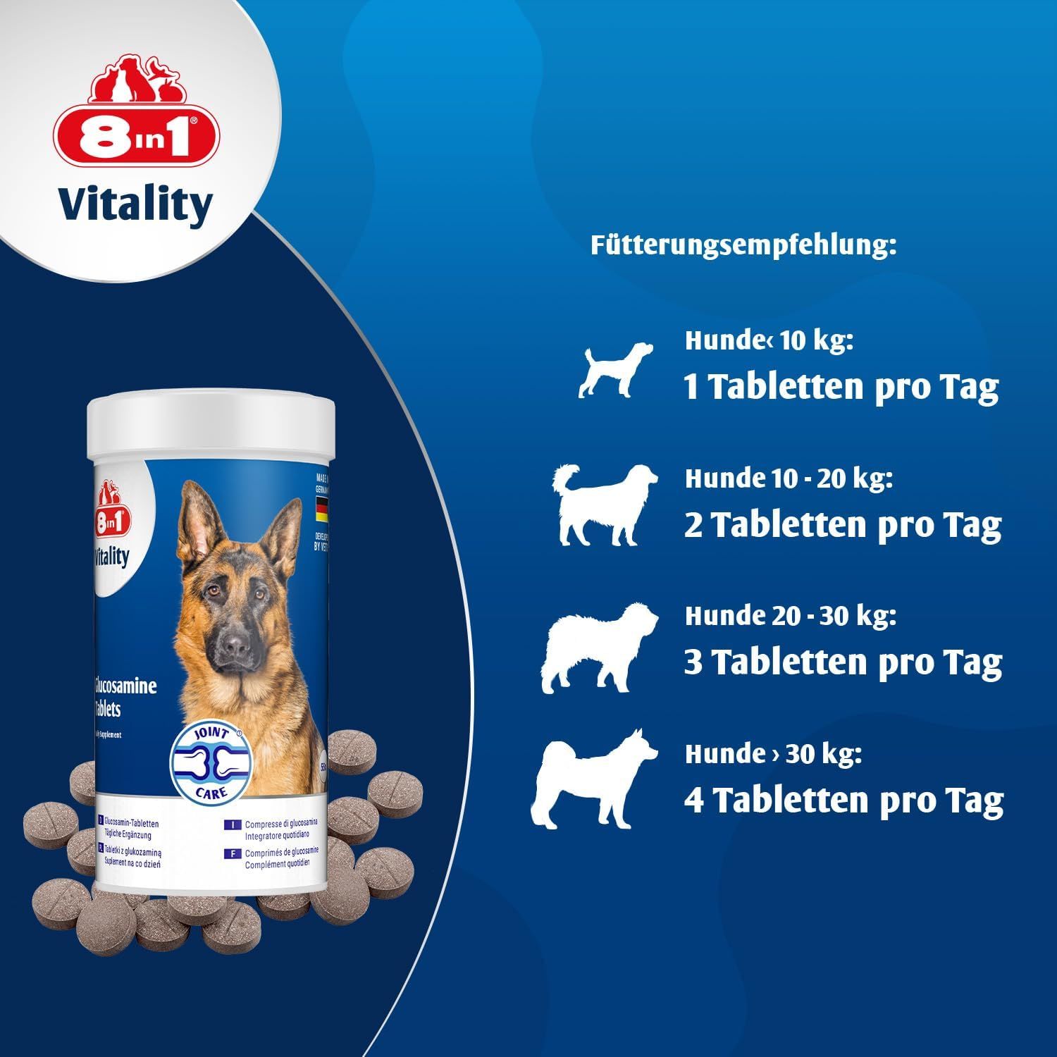 8in1 Glucosamin Tabletten