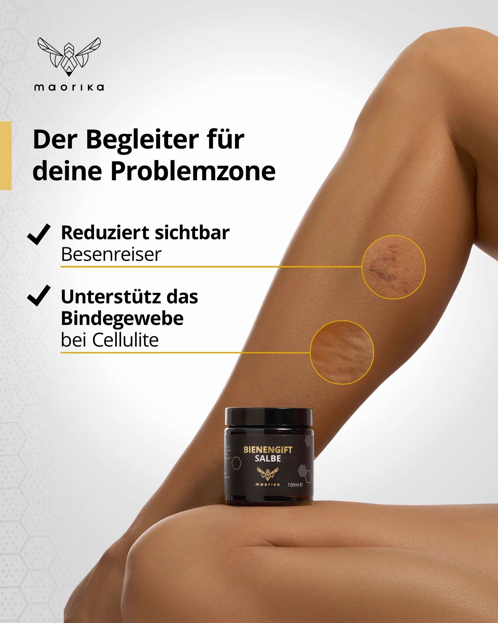 maorika Bienengiftsalbe mit Manuka-Öl