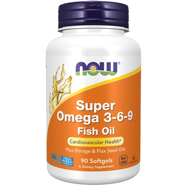 Now Foods Super Omega 3-6 90 Pc