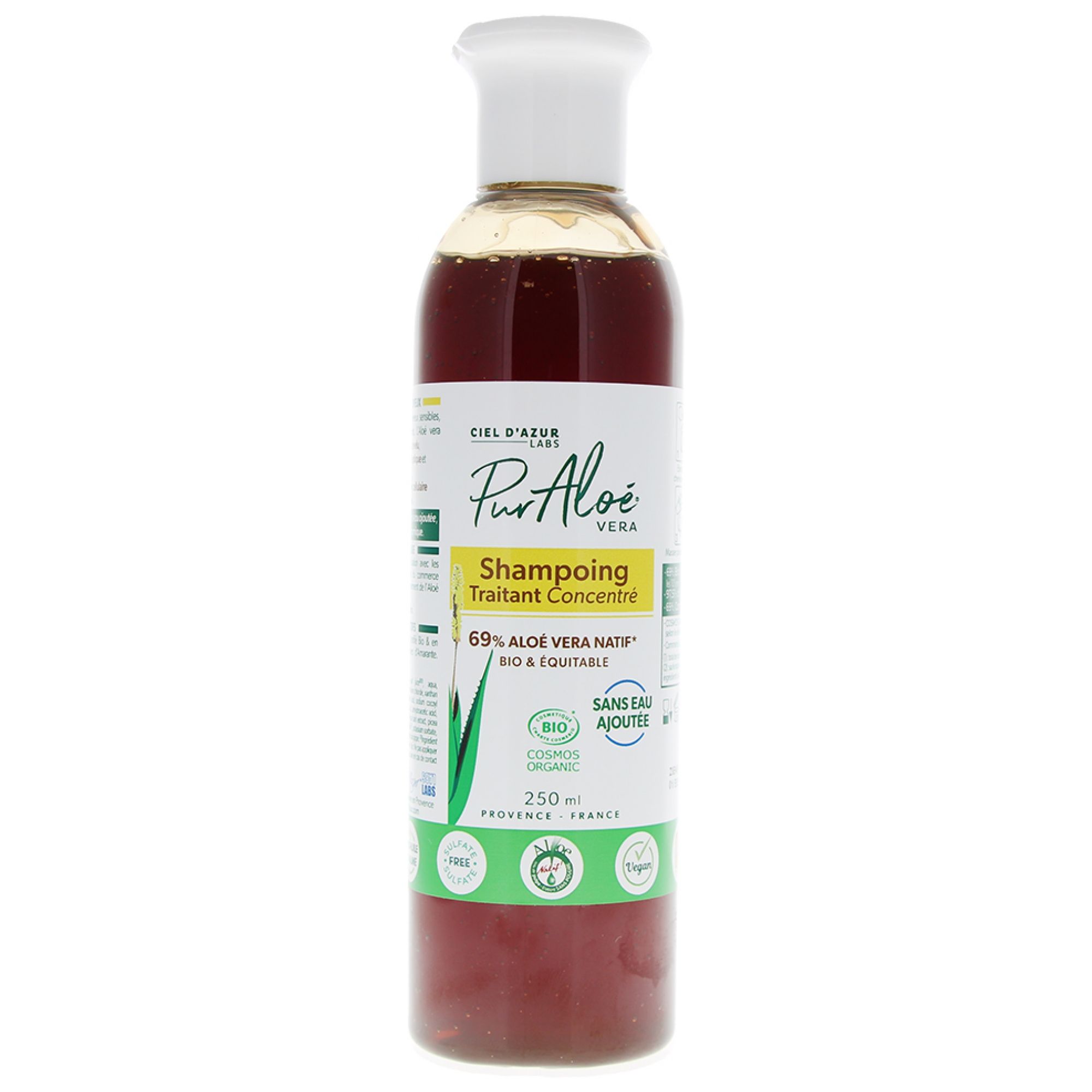 Pur Aloé Aloe Vera Behandlung Shampoo 70% Bio 18,5x5x5 cm