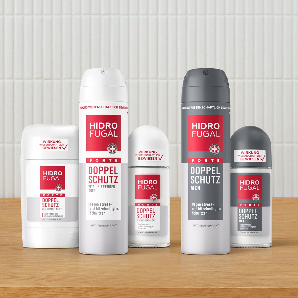 Hidrofugal Men Forte Doppel Schutz Roll-on