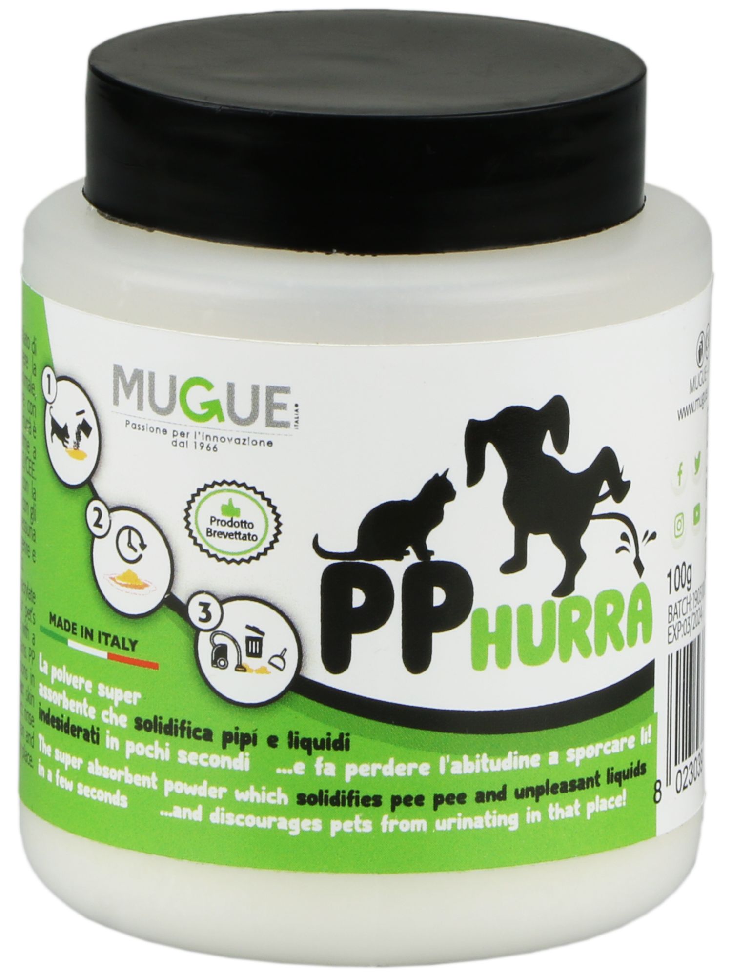 Mugue PP HURRA' 100gr.