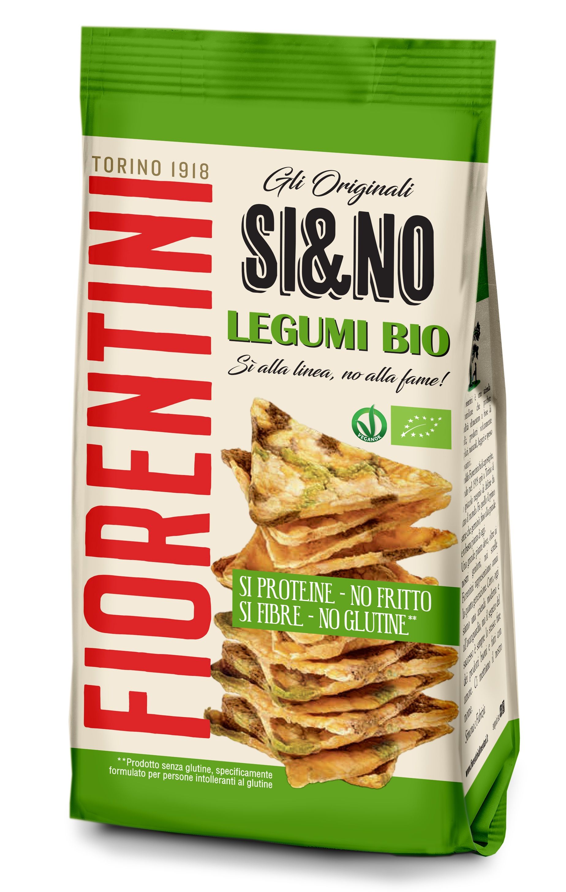 Bio SI&NO Triangoli di Mais e Legumi - Fiorentini
