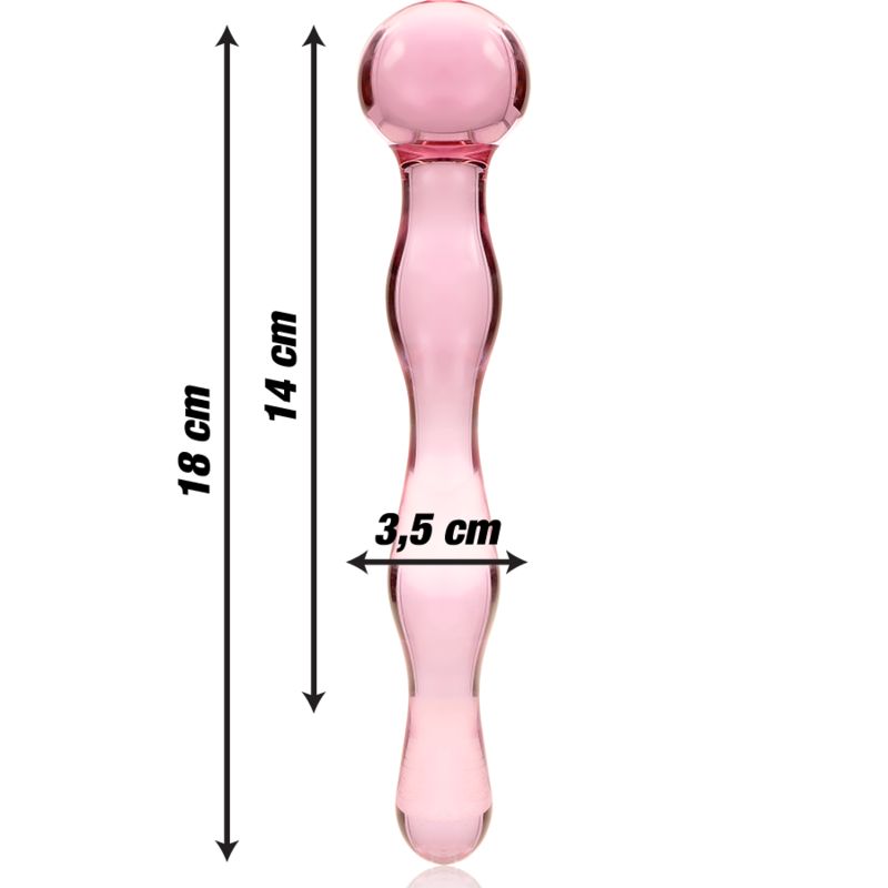 Nebula Series By Ibiza - Modell 13 - Dildo Borosilikatglas