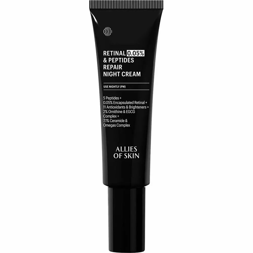 Allies OF Skin Retinal 0,05 % & Peptides Repair Nachtcreme – straffend verjüngend 48 ml