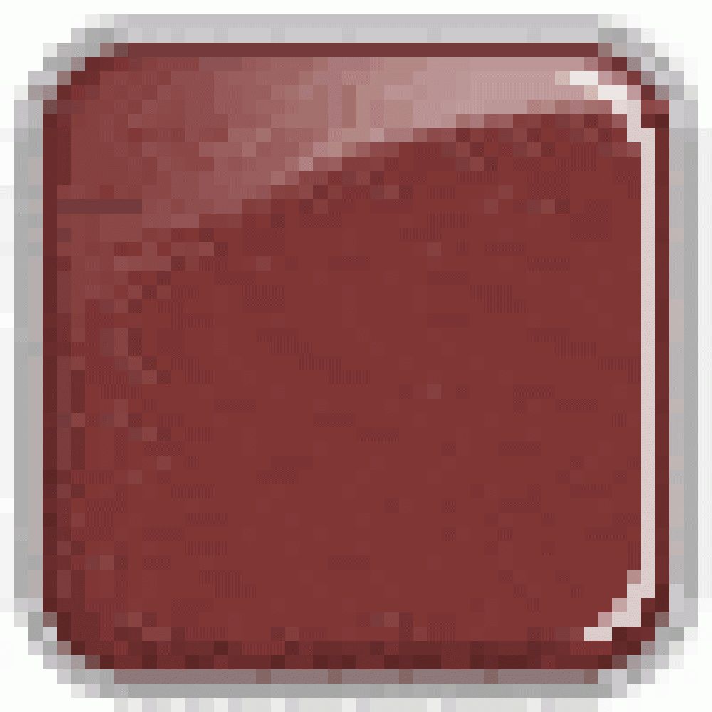 Quadratische Darstellung der Lippenstiftfarbe Pearly Rosewood. Farbfläche mit leichtem Glanz, umrandet von einem weißen Rahmen.