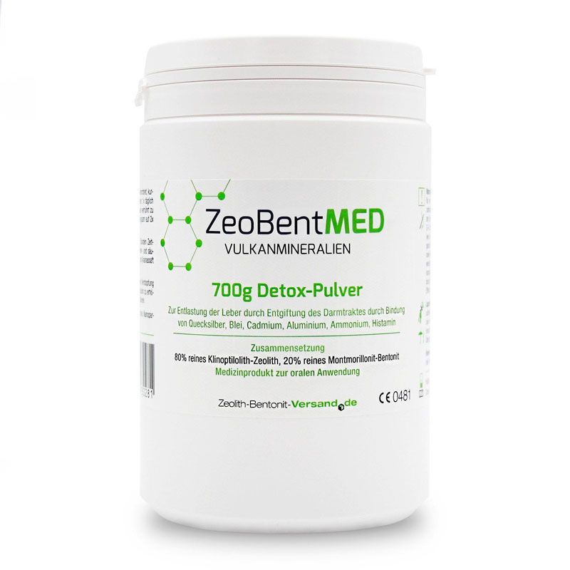 ZeoBent MED Pulver, Zeolith-Bentonit-Mischung