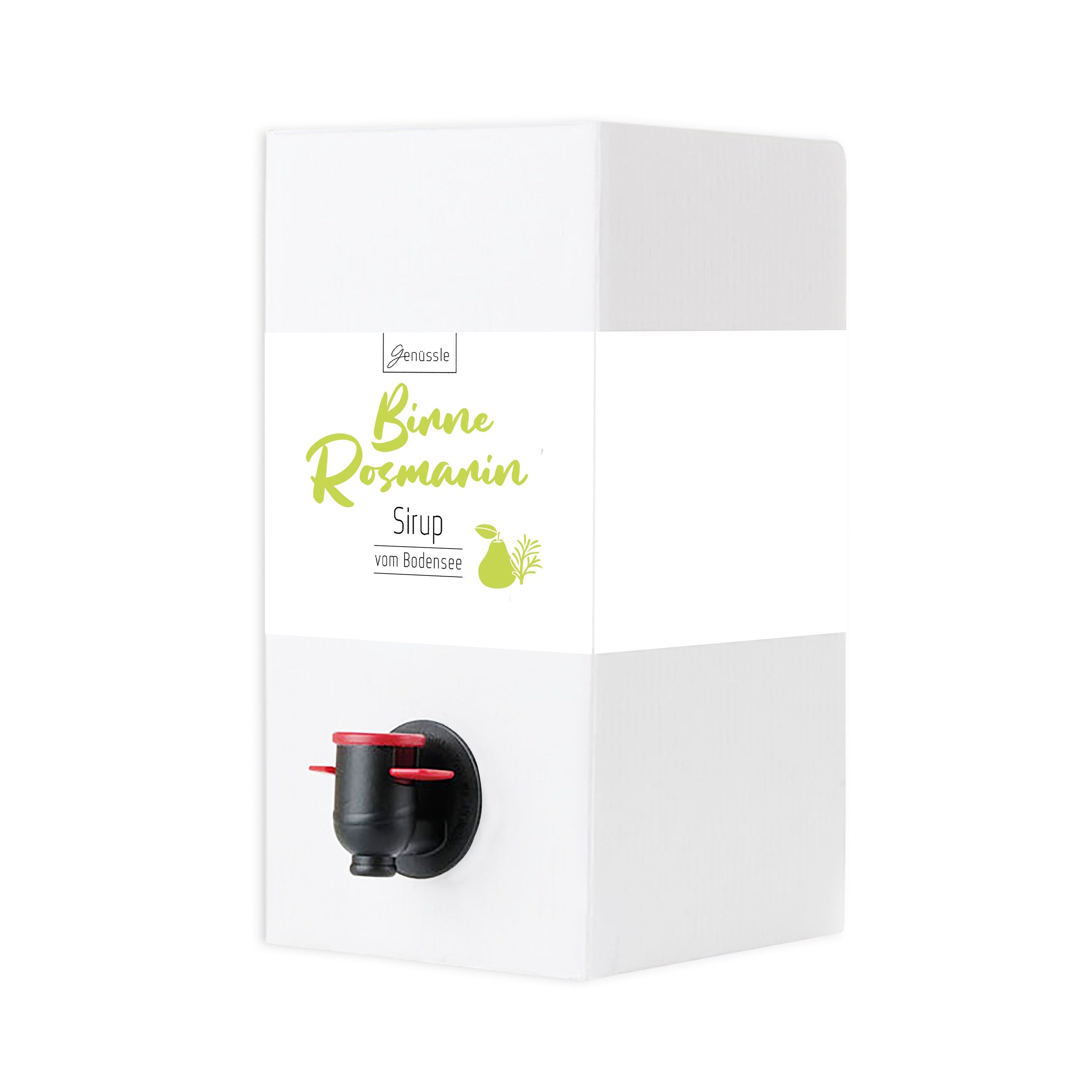 Genüssle Birne-Rosmarin-Sirup 3000 ml