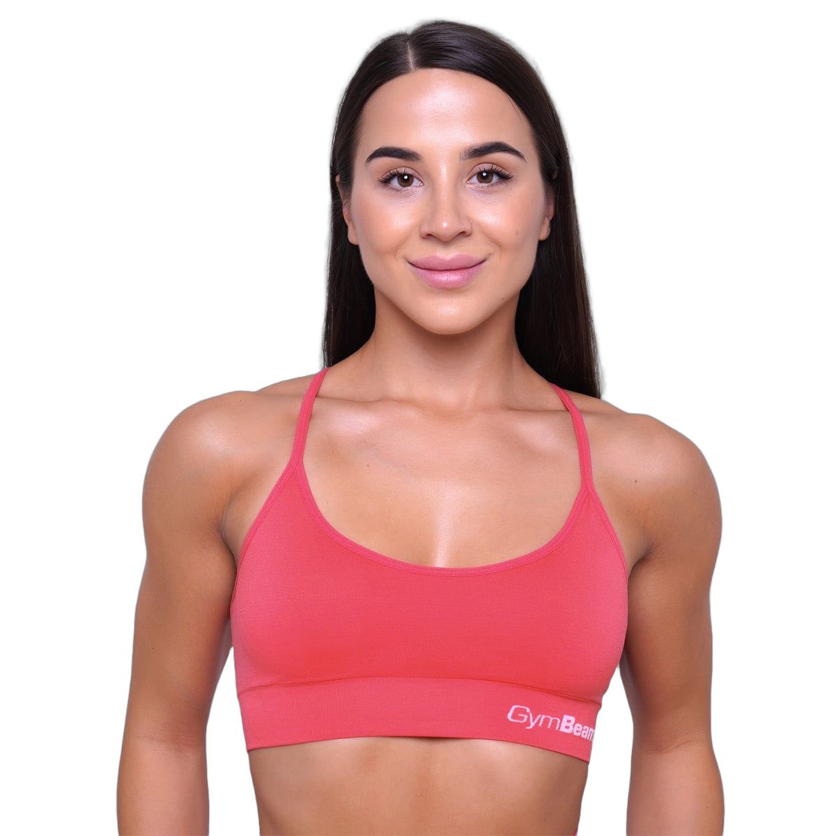 GymBeam Sport-BH Damen String mit verstellbaren Trägern in Pink 1 St