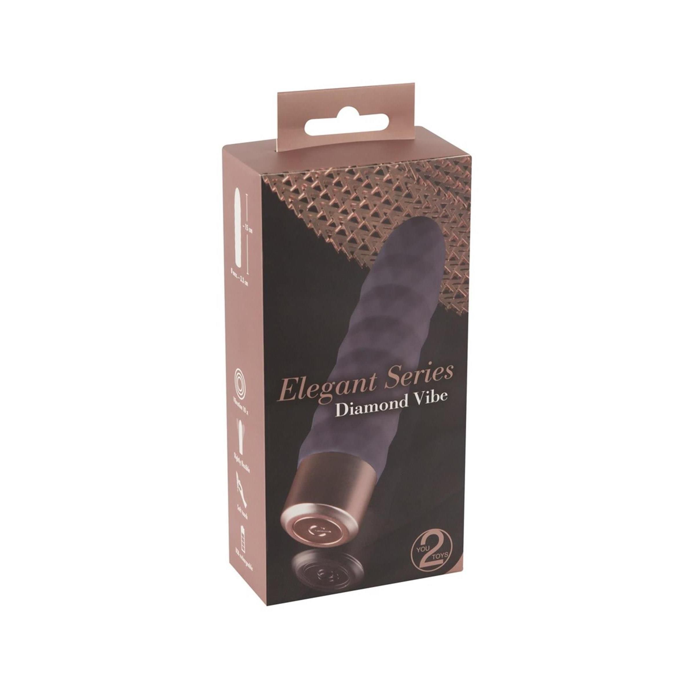 Elegant Series - You2Toys Elegant Vibrator Diamond Vibe