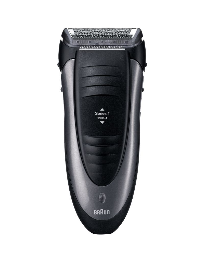 Braun - Elektrischer Rasierer "Series 1 - 190s" in Silber und Schwarz