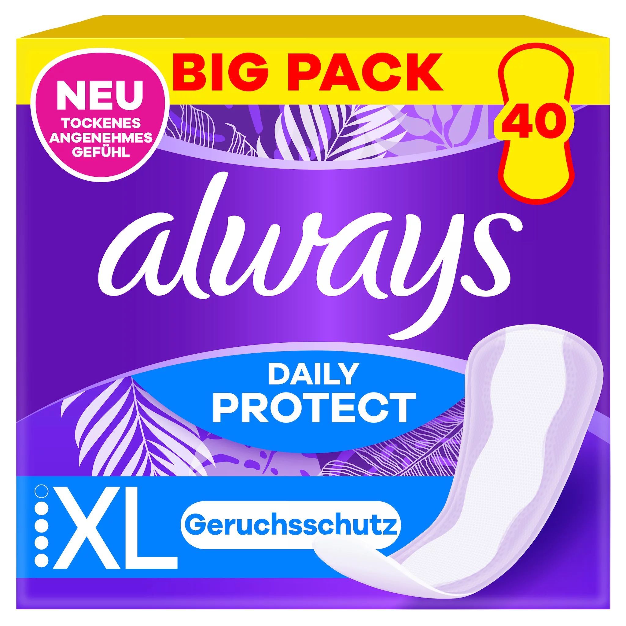 always Daily Protect Extra Long mit leichtem Duft