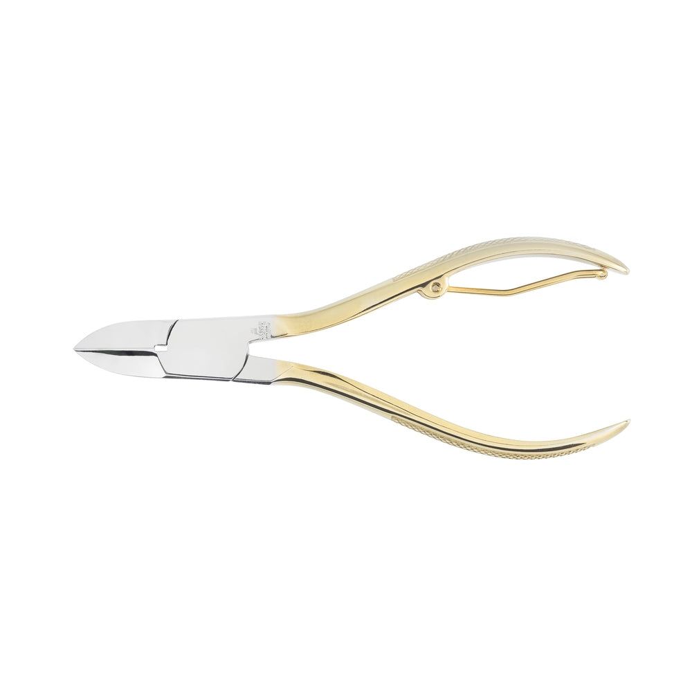 Dreiturm Solingen Nagelzange vergoldet 12 cm 1 St