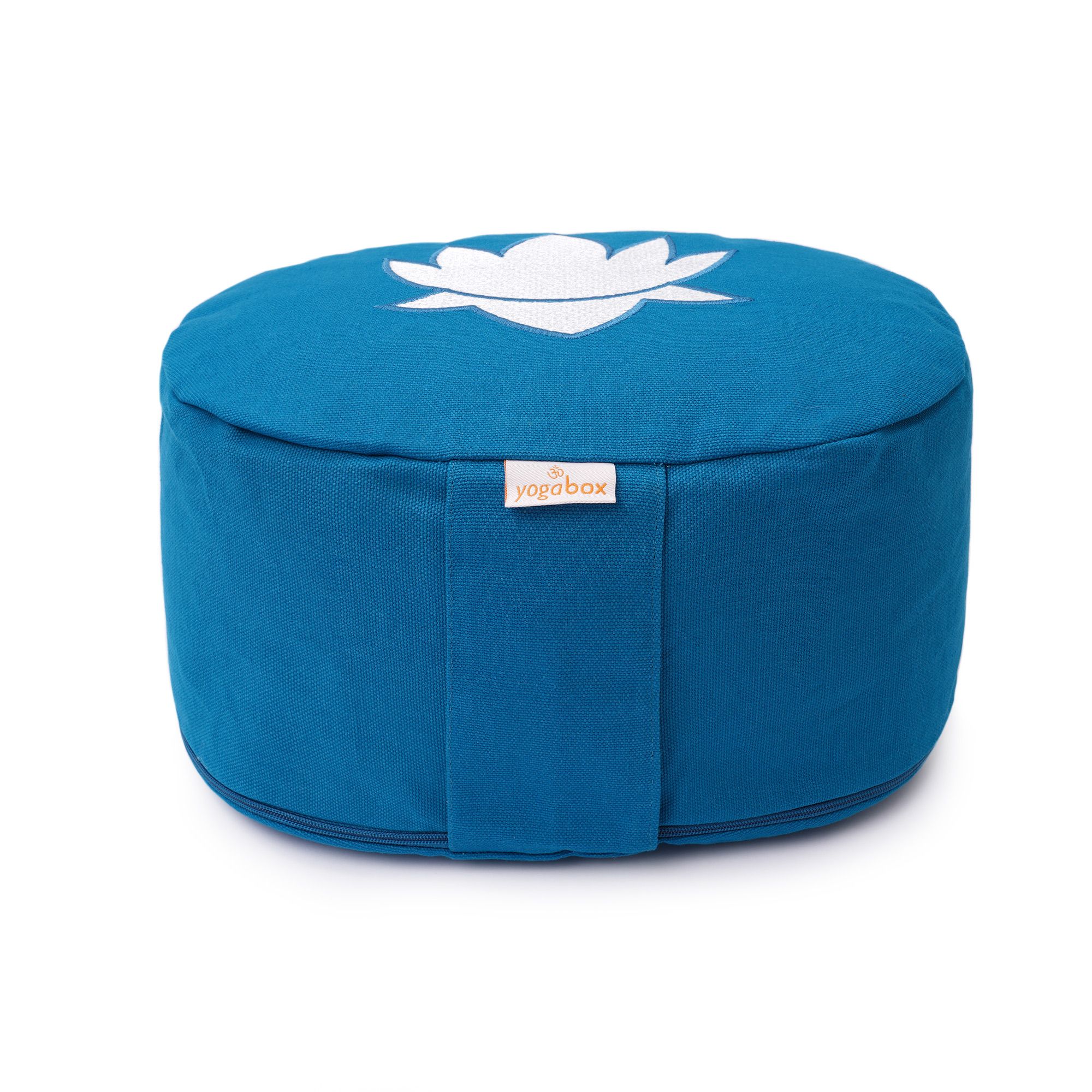 yogabox Yogakissen oval Lotus Stick Basic - petrol 28 x 23 13,0 cm 1 St