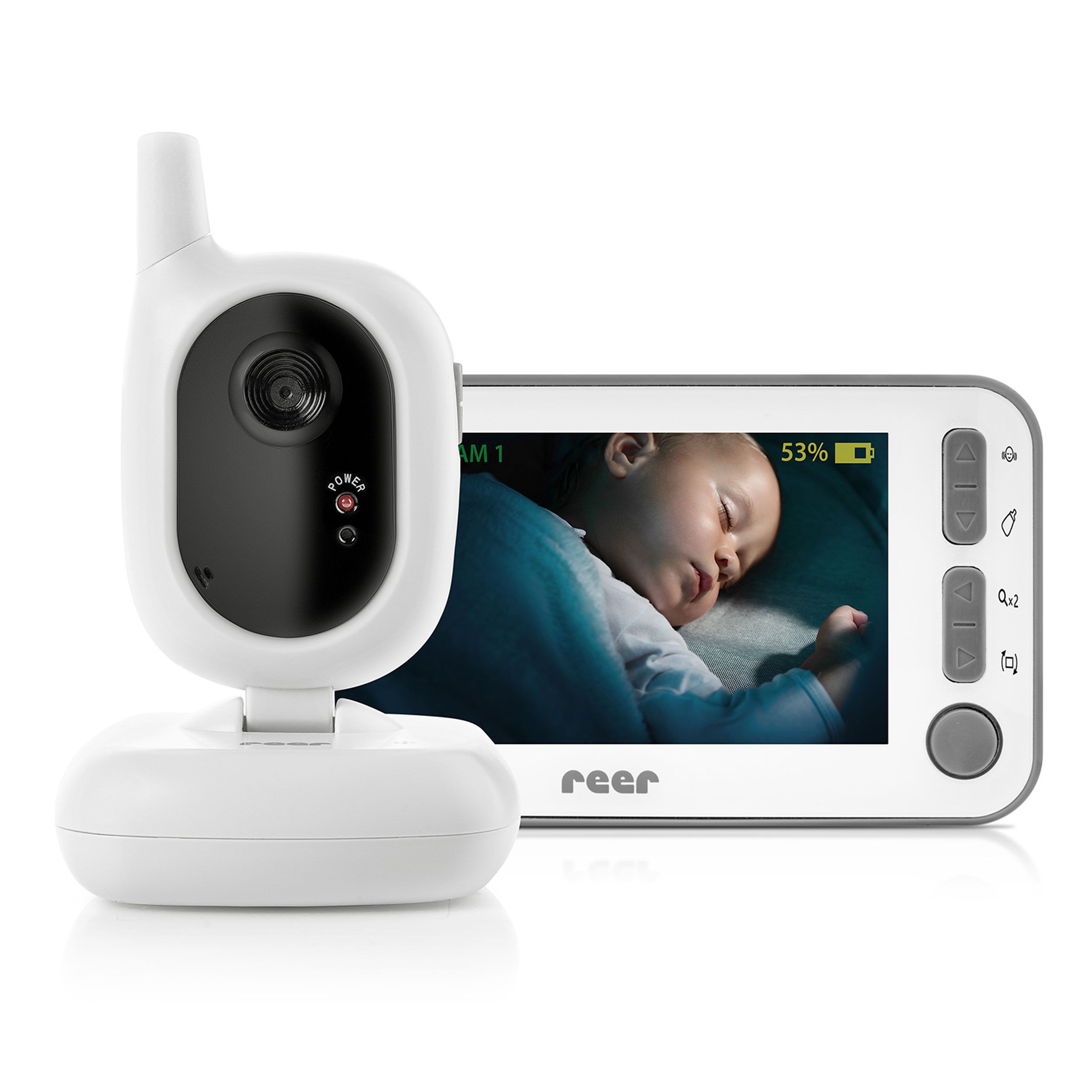 reer BabyCam L, Kamera, Farbbildschirm, Reichweite bis 300 m