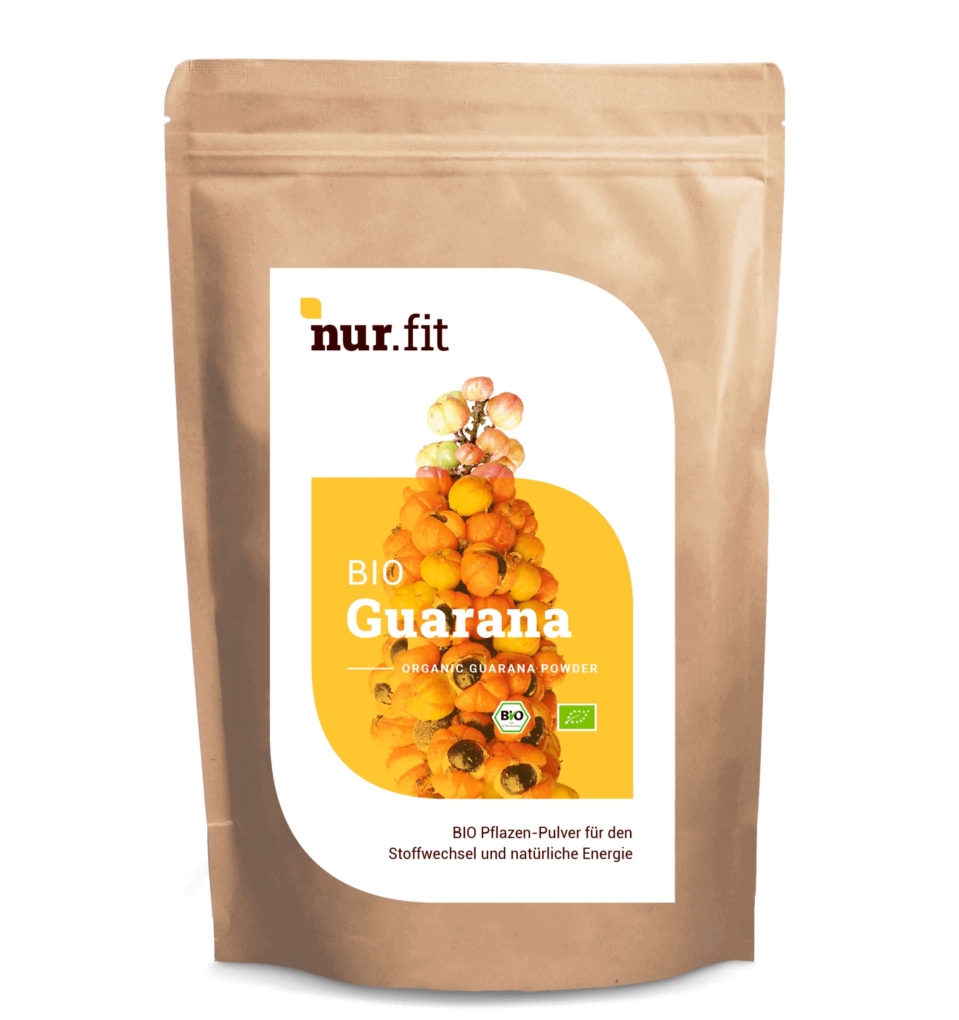 nur.fit BIO Guarana Pulver
