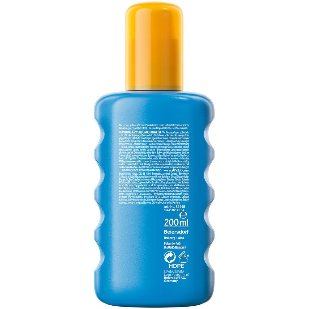 NIVEA® SUN protect & bronze Sonnenspray LSF 30