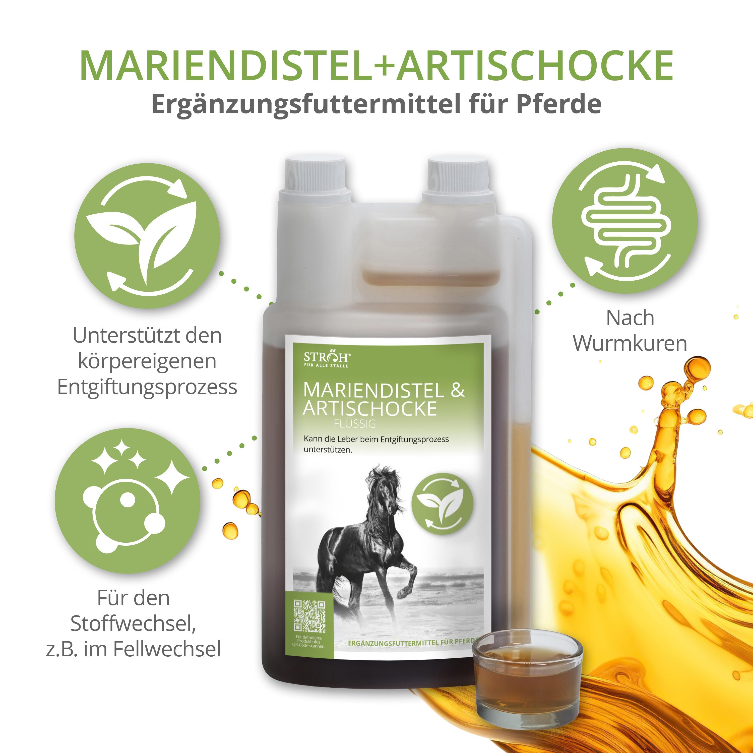 STRÖH Mariendistel & Artischocke: Unterstützung für den Stoffwechsel und die Entgiftung.