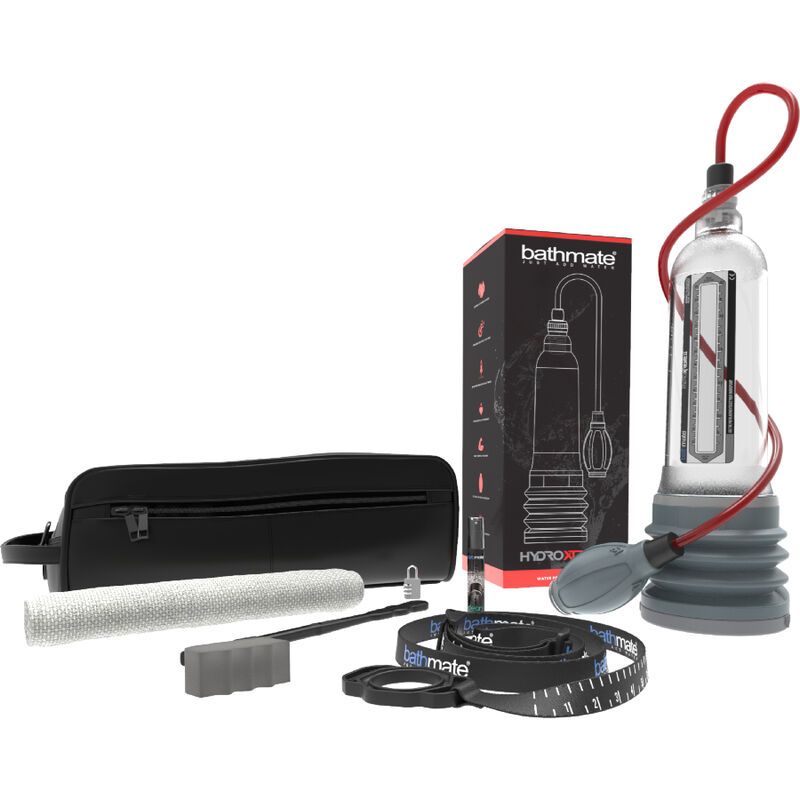 Produkt mit Zubehör: Zylinder, Tasche, Stäbe, Schwamm, Messwerkzeug. Schwarze Tasche.