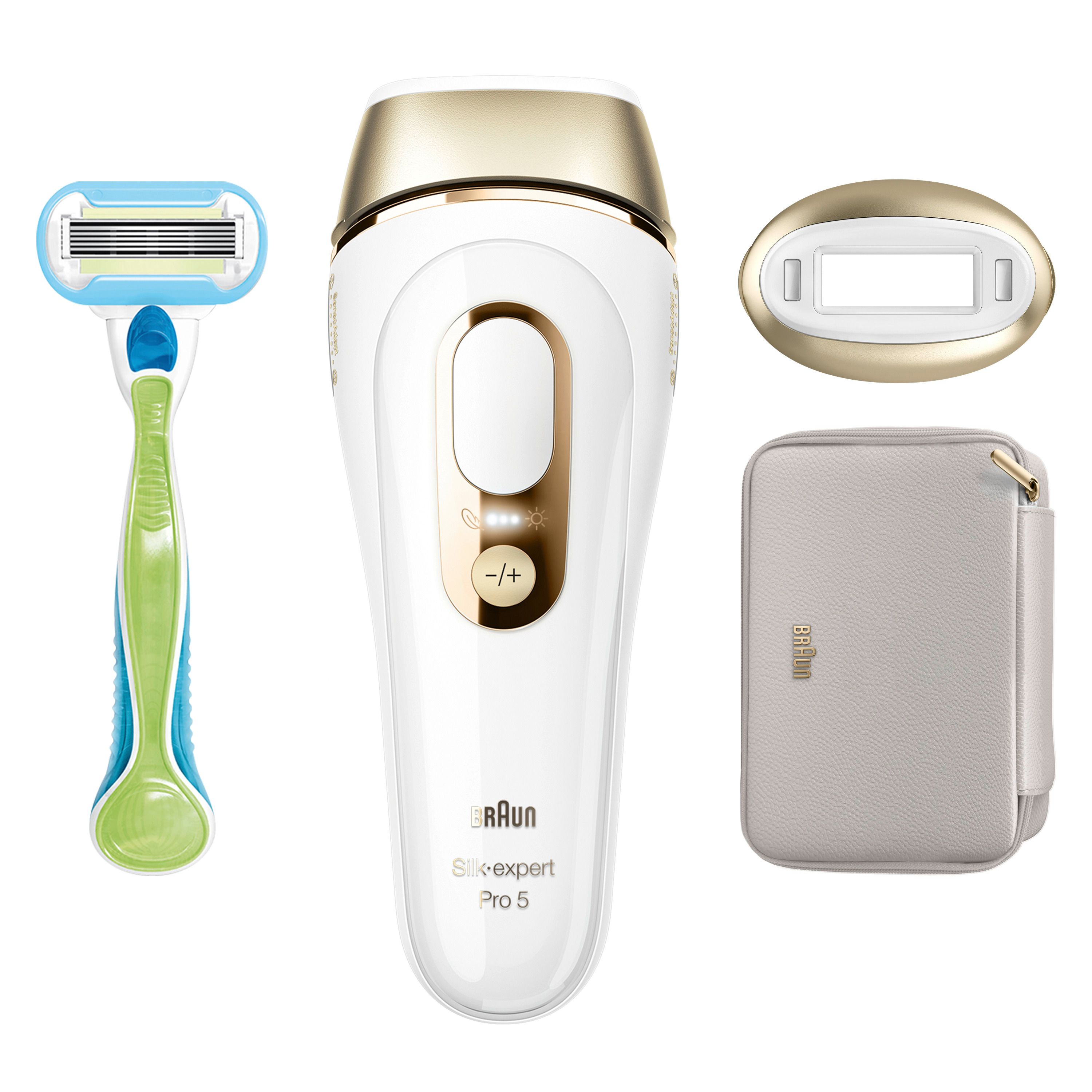 Braun - IPL "Silk-expert Pro - PL5052" in Weiß/Gold