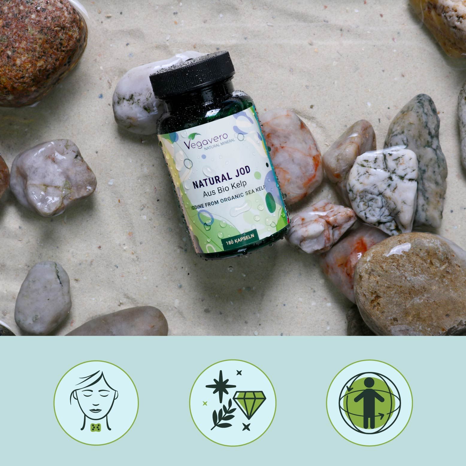 VEGAVERO Natural Jod BIO