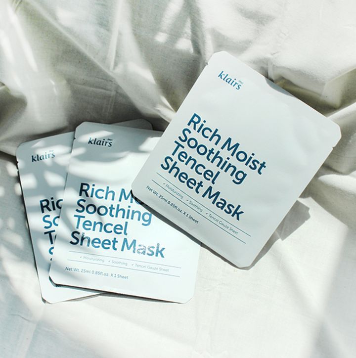 dear Klairs Rich Moist Soothing Tencel Sheet Mask