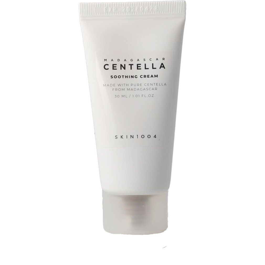 Weiße Tube mit Centella Soothing Cream, 30 ml.