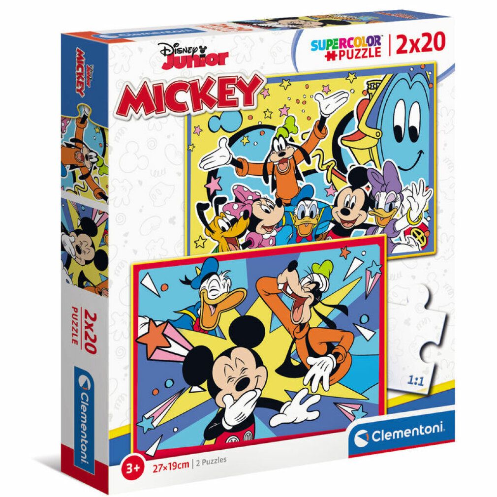 Disney Mickey-Puzzle 2x