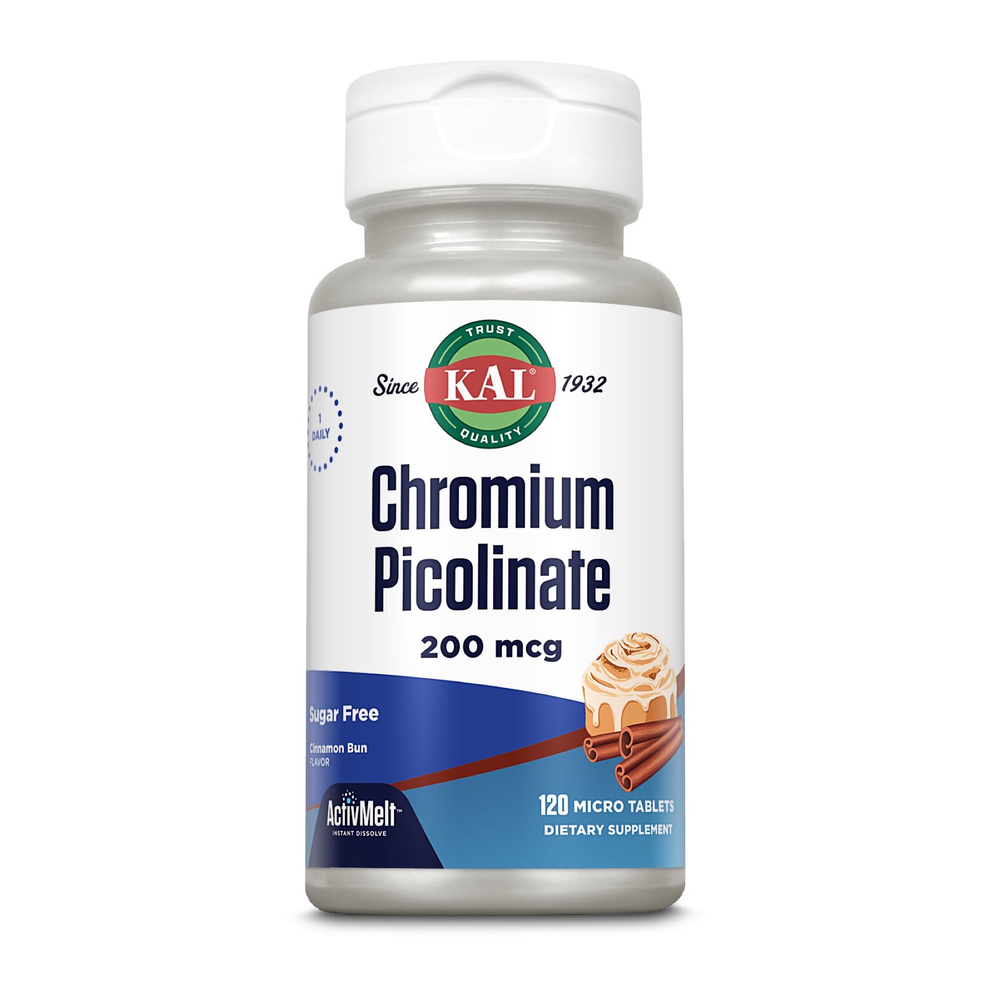 KAL Chrom Picolinat 200 mcg ActivMelt 120 St Lutschtabletten
