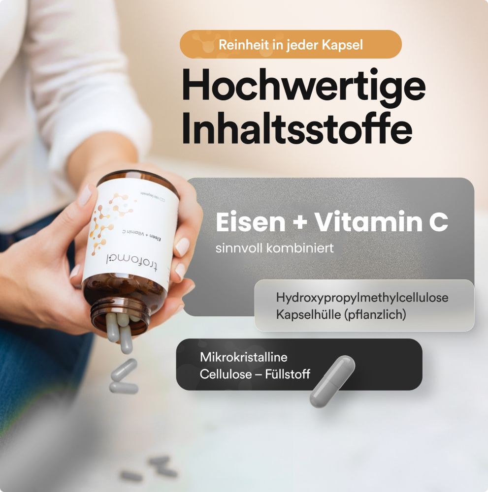 TROFOMOL Eisen + Vitamin C