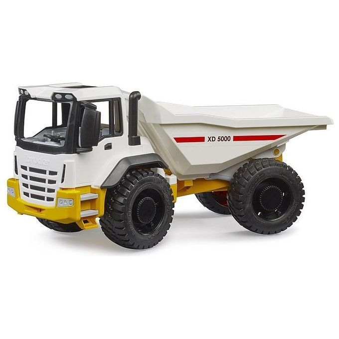 Bruder Multicolore/Bianco/Giallo Dumper Con Cassone Ribaltabile - Immagine 3