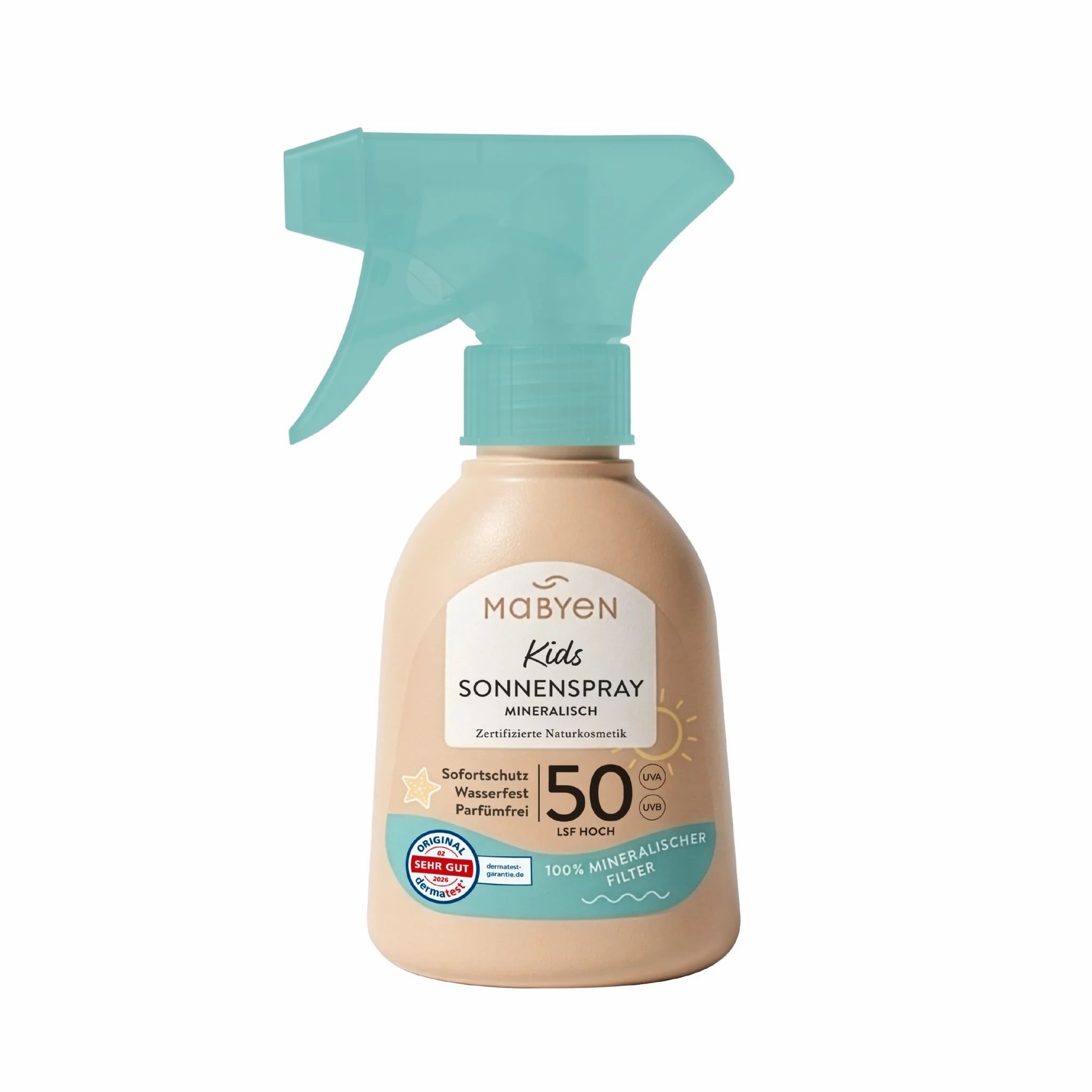 Mabyen Kids Sonnenspray Lsf50 150 ml Sonnenschutzcreme