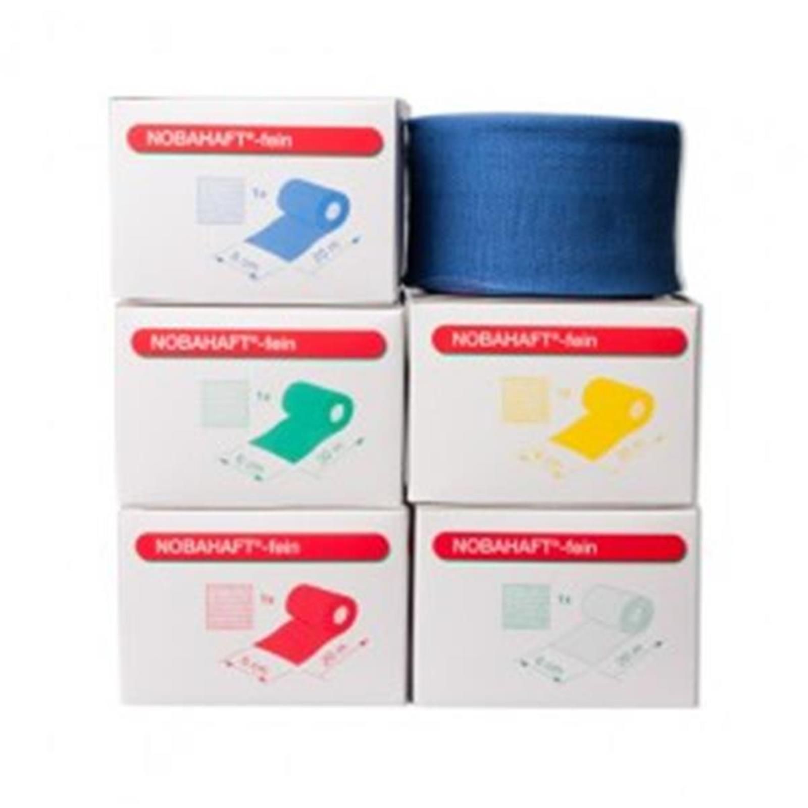 Nobahaft fein kohäsive Mullbinde 6 cmx20 m weiß 1 St Binden