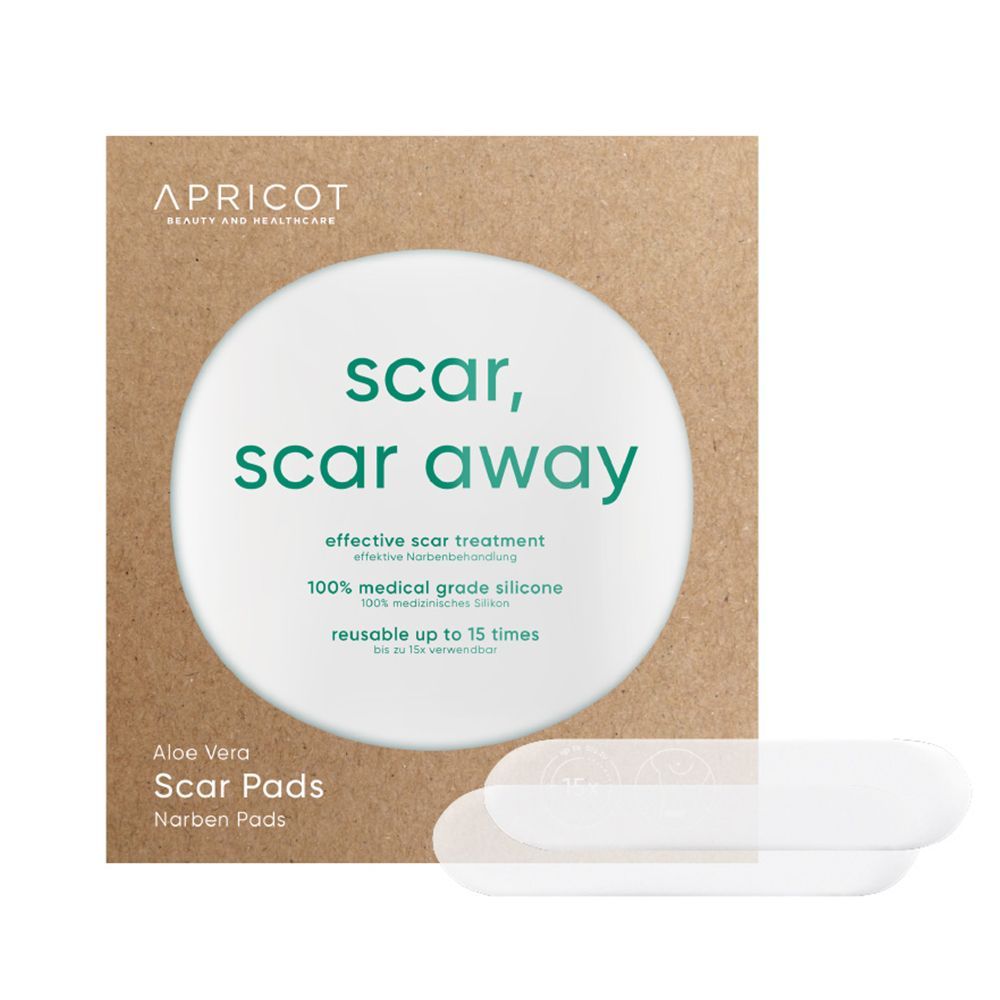 Apricot Pads pour cicatrices à l'aloe vera