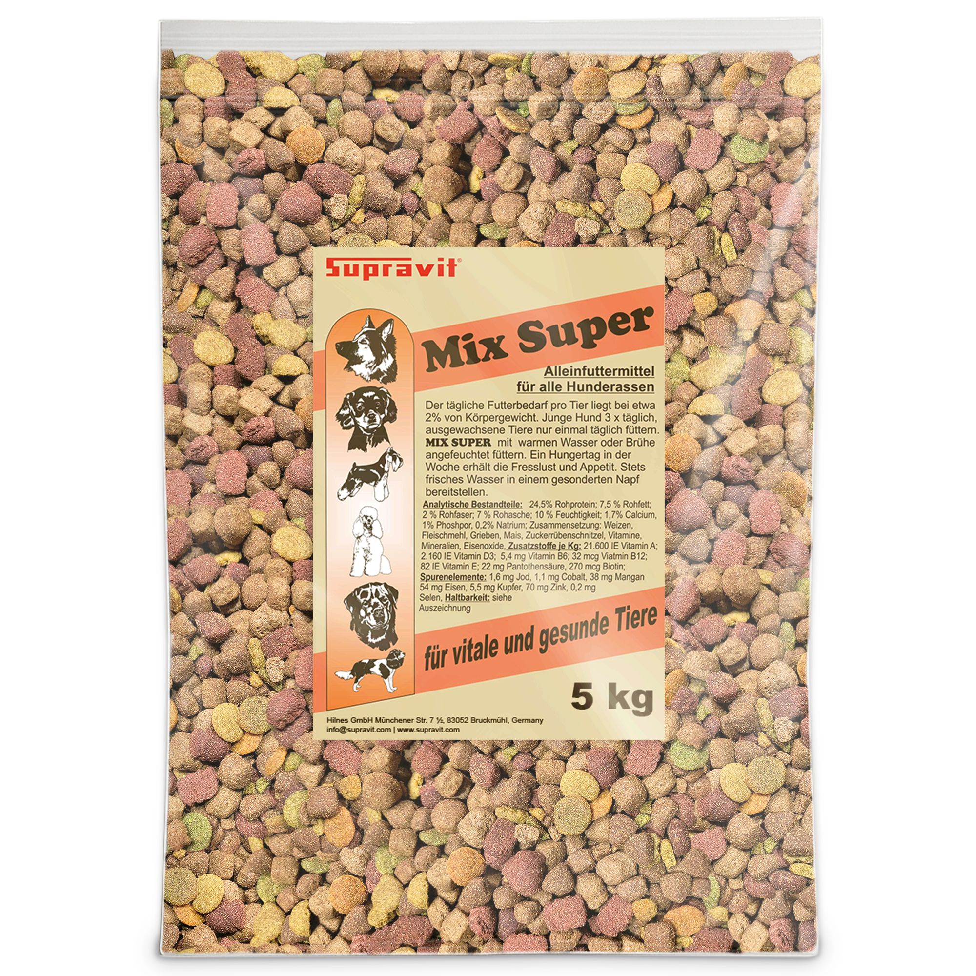 Supravit Mix Super Hundetrockenfutter 5 kg
