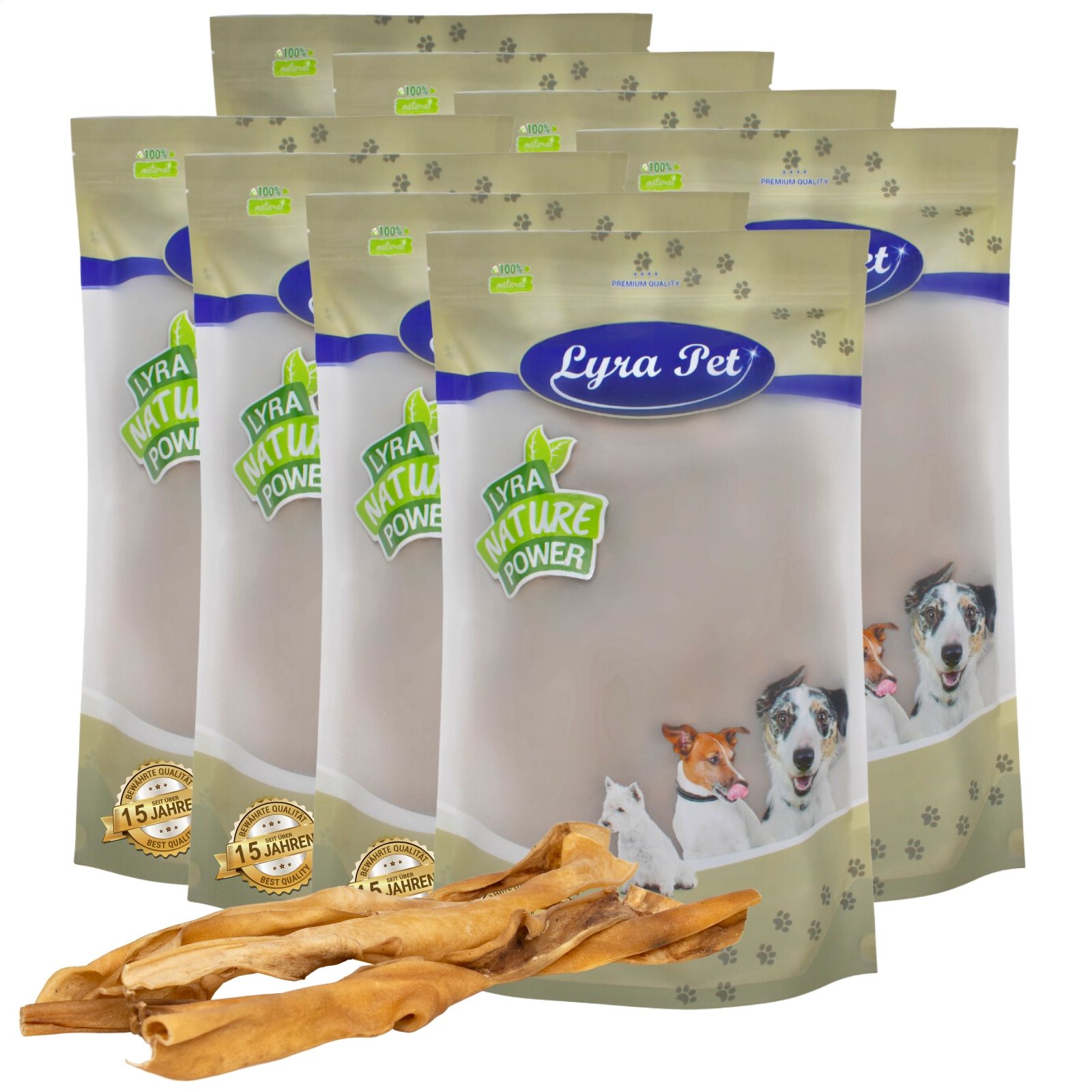 Lyra Pet® Rinderkopfhautstangen ca. 50 cm 80 St Nicht relevant