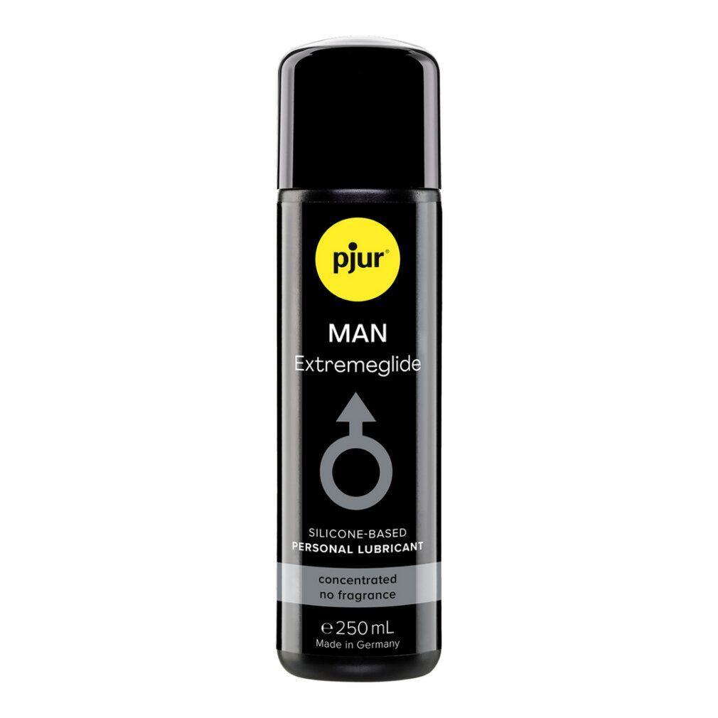 Pjur Man Extremeglide Flasche, 250ml, silikonbasiert, konzentriert, ohne Duft.
