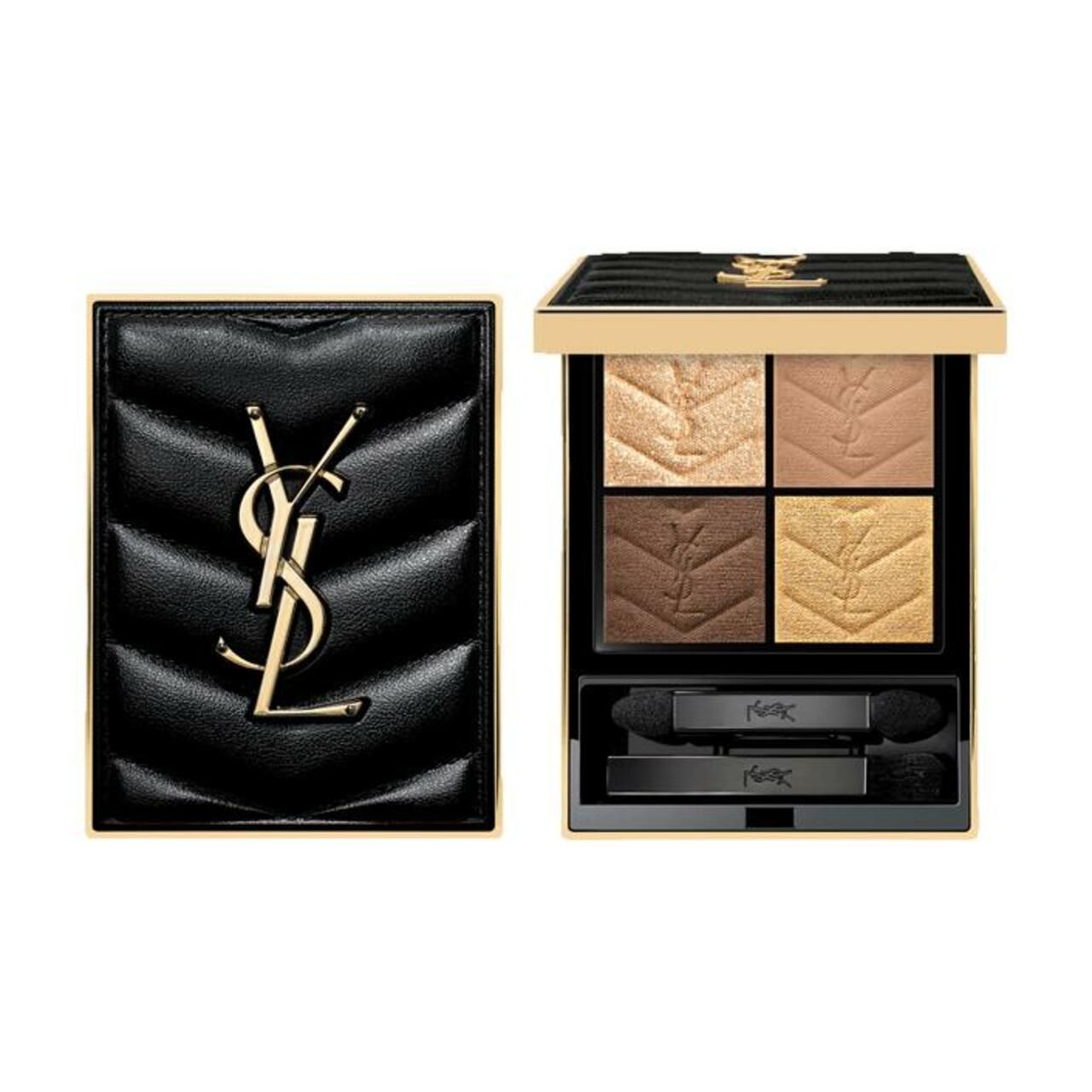 Yves Saint Laurent Couture Mini Clutch 800 Lidschatten-Palette mit vier schimmernden und matten Tönen.