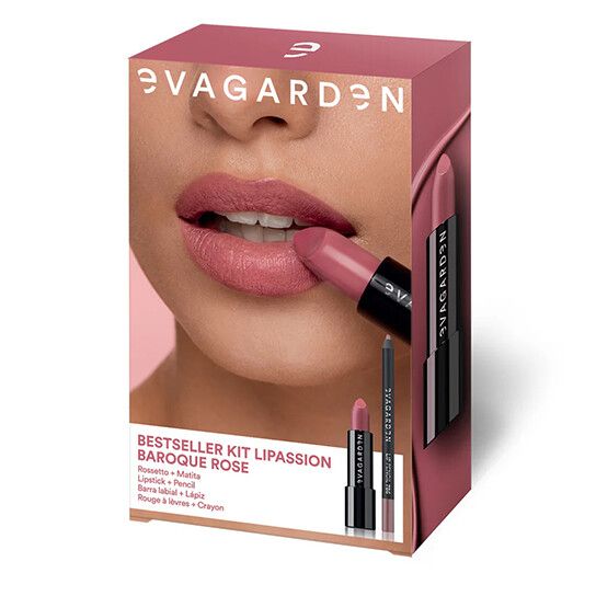 Evagarden Bestseller Kit LipStick 618 + LipPencil 786 3 ml
