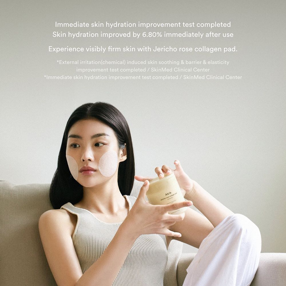 Abib Jericho Rose Collagen Pad, Toner Pad, 250 ml