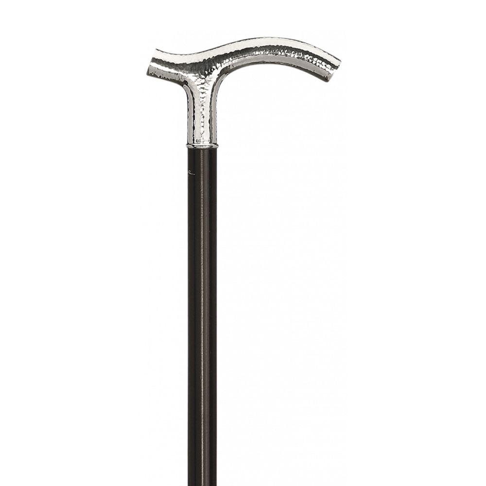 Gastrock Silberstock Fritzkrücke Sterlingsilber Gehämmert
