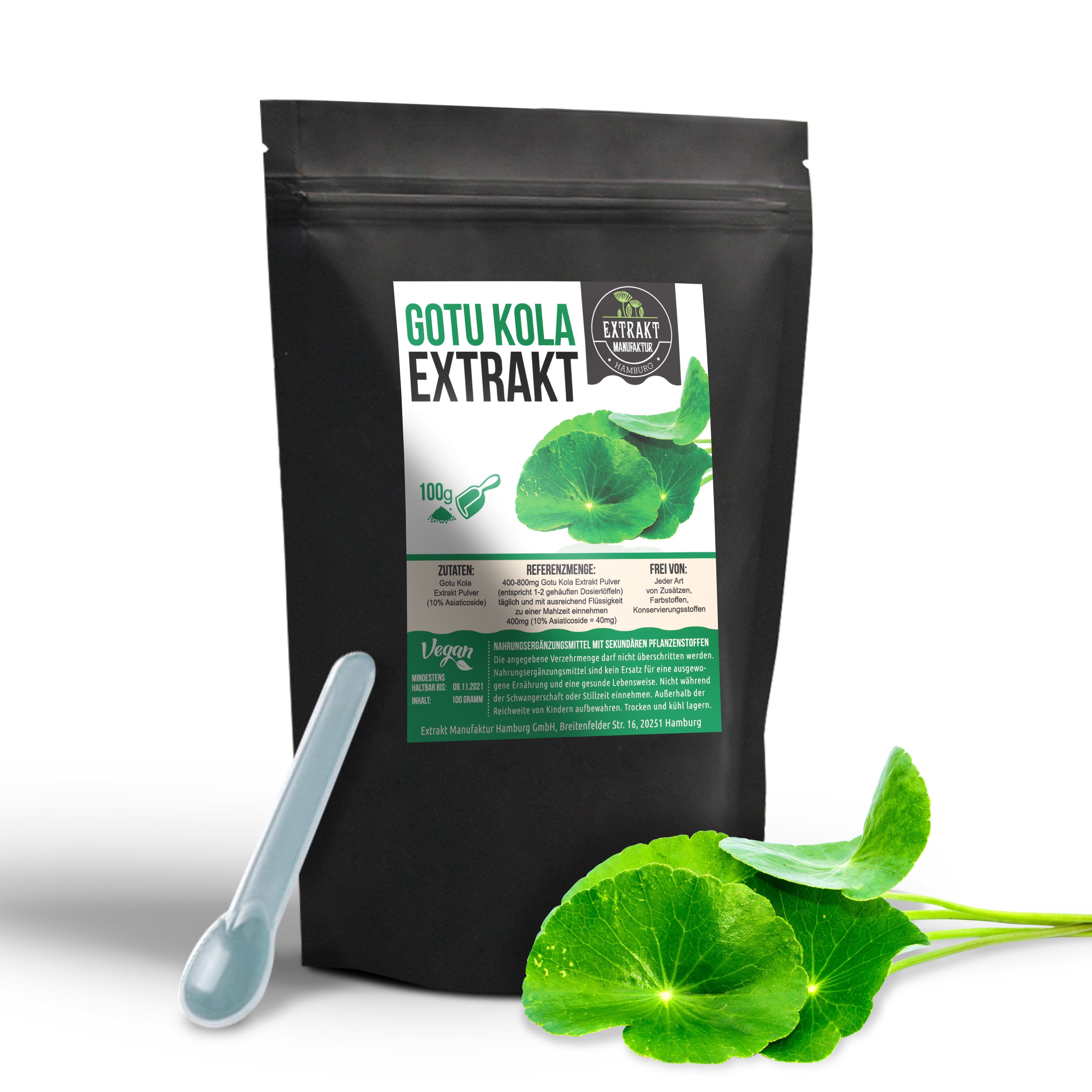 Extrakt Manufaktur Gotu Kola Extrakt Pulver