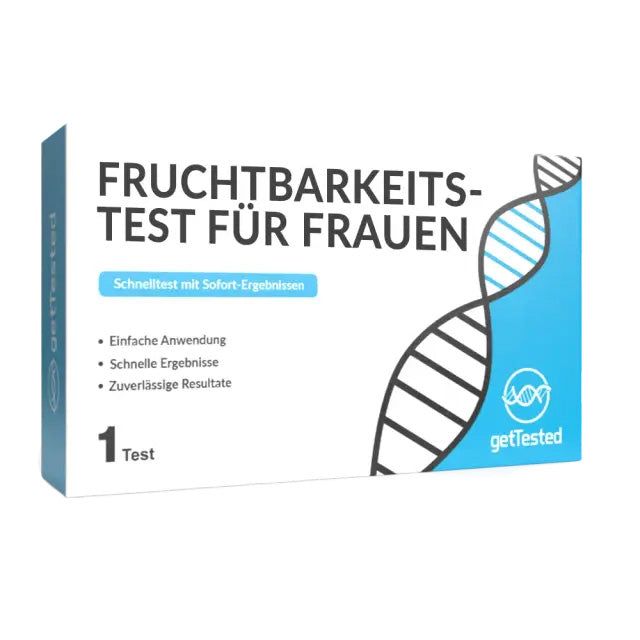 GetTested Fruchtbarkeitstest für Frauen - Messung des Anti-Müller-Hormons (Amh) 1 St Test