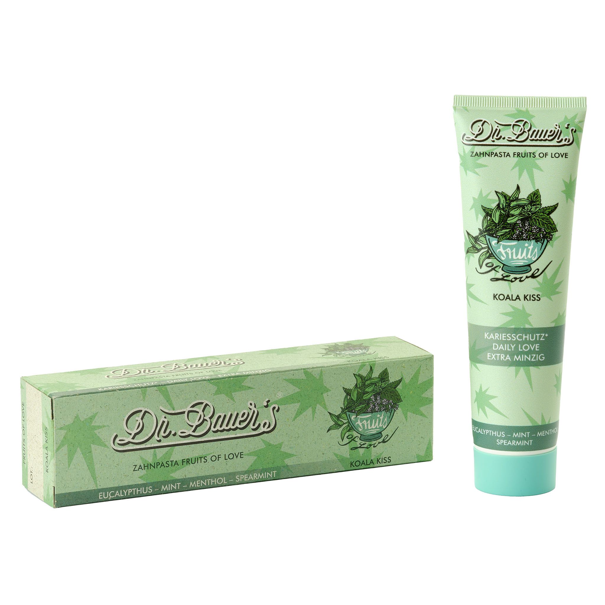 Dr. Bauer's Zahnpasta Fruits of Love Koala Kiss 90ml (FBA)