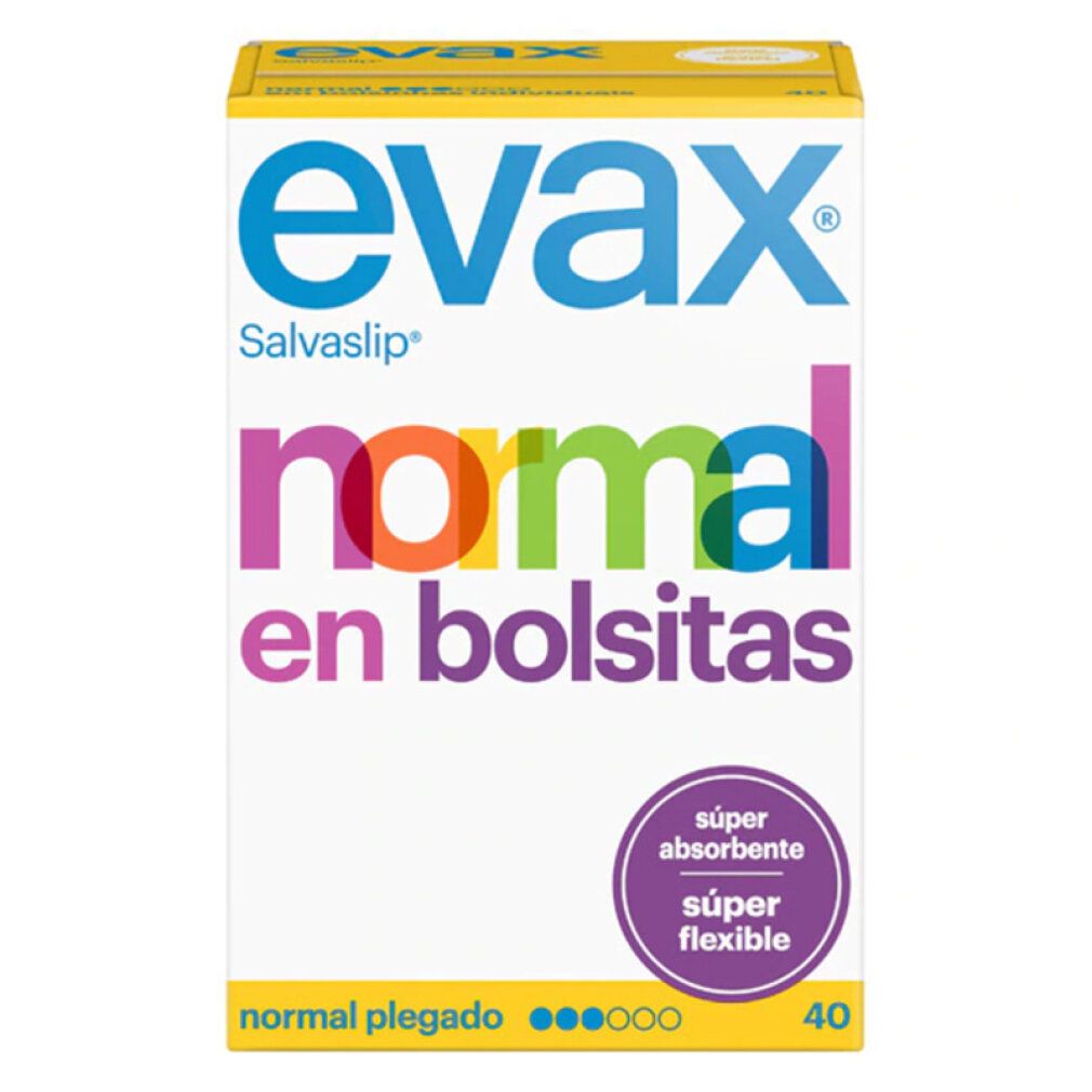 Evax Normal Fresh Pantyliners Small Bags 40 Einheiten