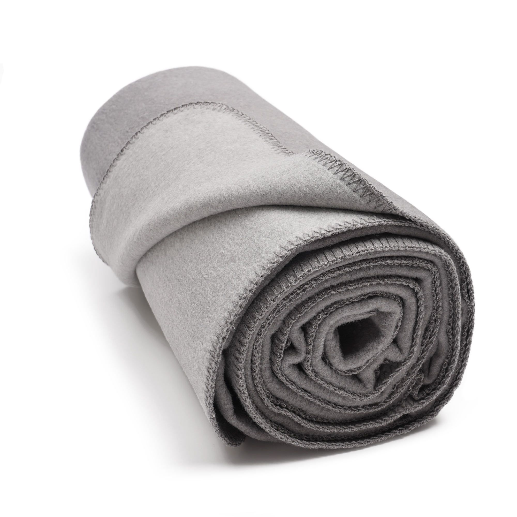 yogabox Yogadecke / Meditationsdecke zweifarbig - 200 x 150 x 1,0 cm - brina / graumelange